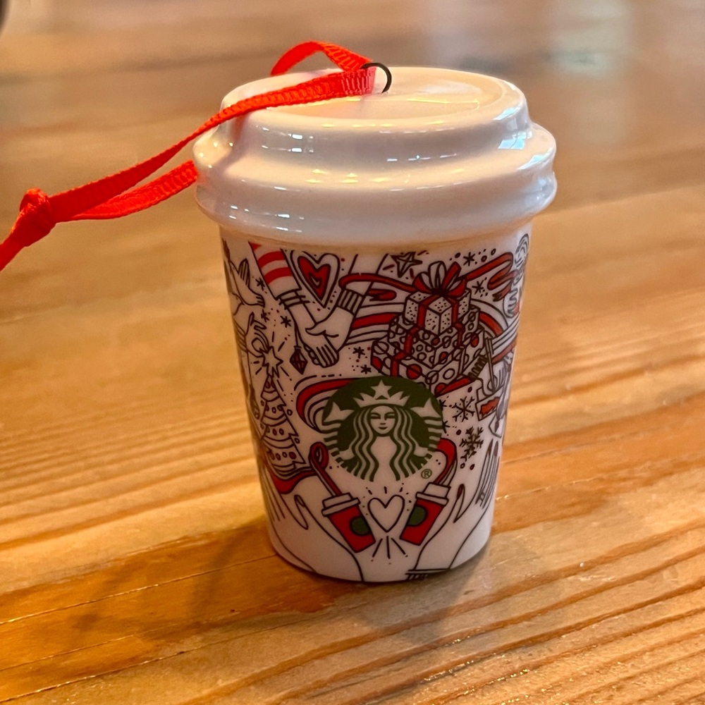 Starbucks Festive Cup Ornament